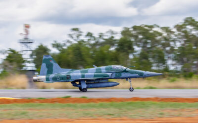 Acidente com caça F-5M da Força Aérea Brasileira em Natal